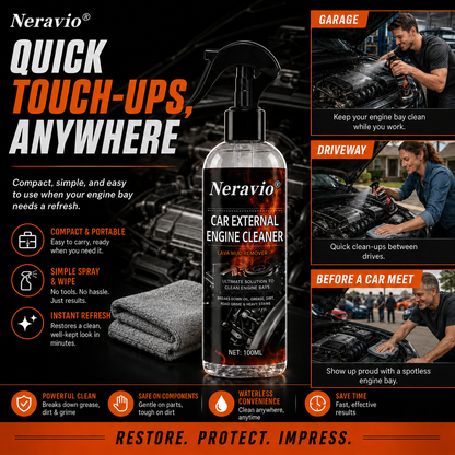 💥Limited-Time 55% OFF✨ Waterless Fast Acting Car Engine Bay Cleaner