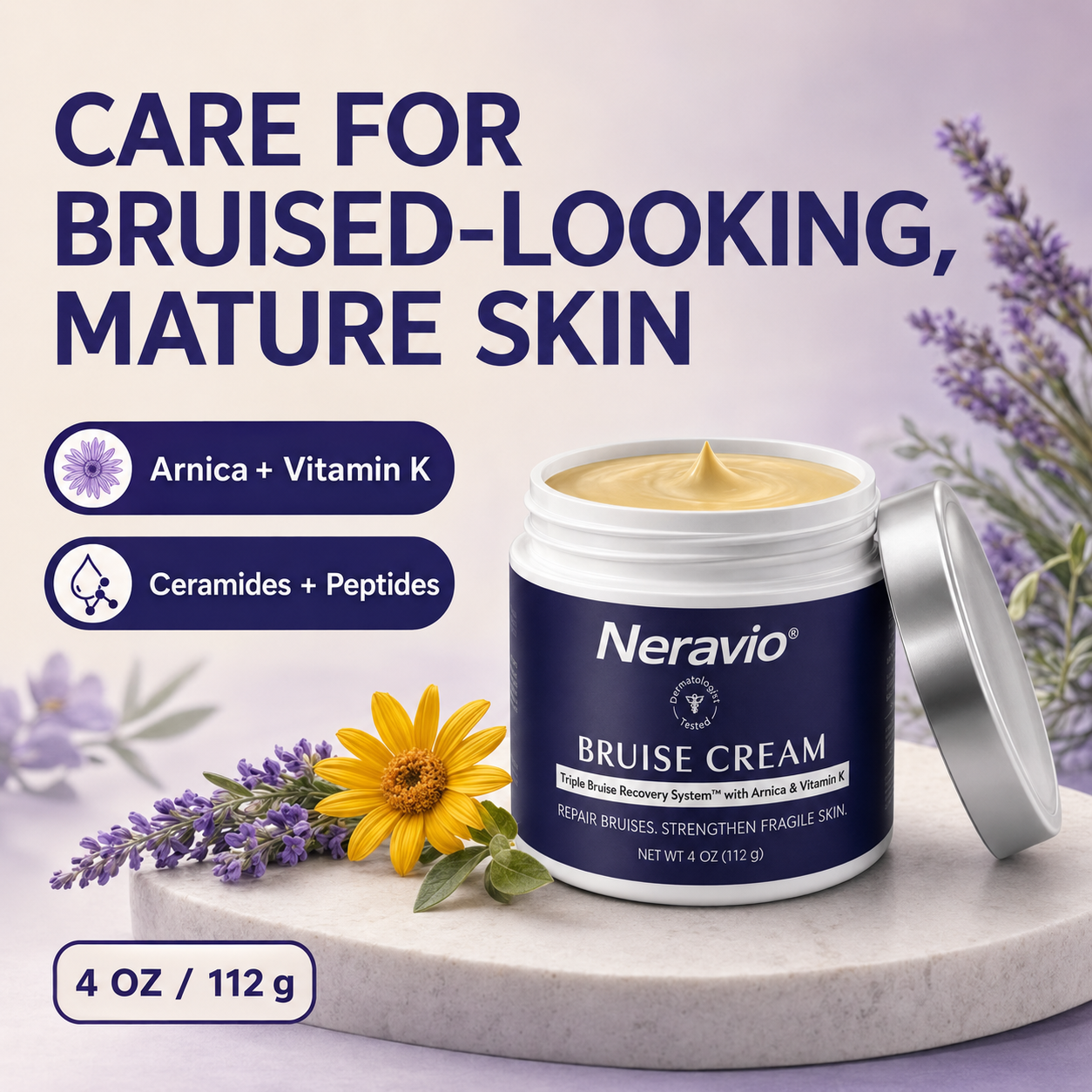 Neravio® Bruise Repair & Skin-Strengthening Cream