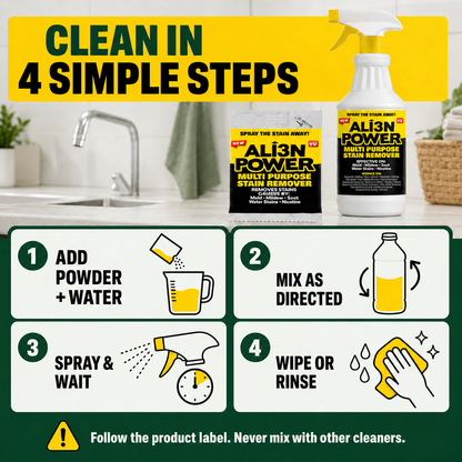 Ali3n Power Multi-Purpose Stain Remover Spray Set