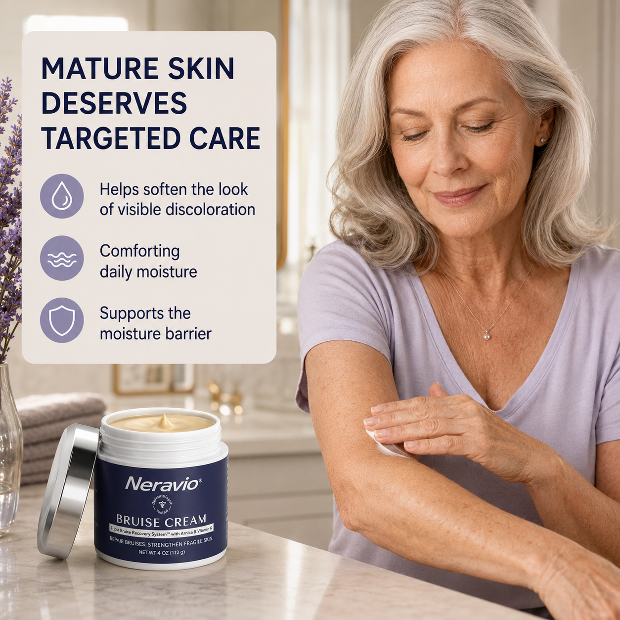 Neravio® Bruise Repair & Skin-Strengthening Cream