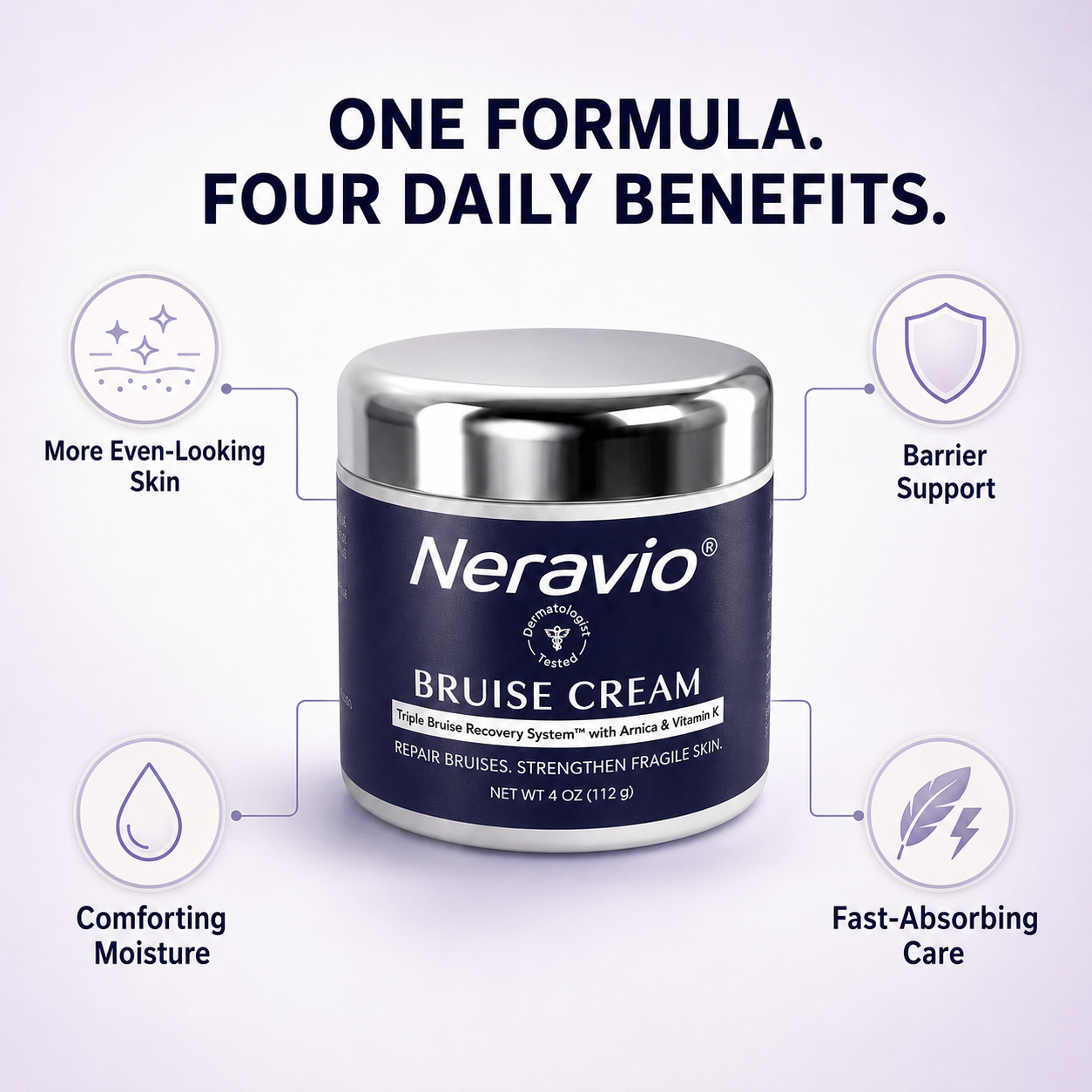 Neravio® Bruise Repair & Skin-Strengthening Cream
