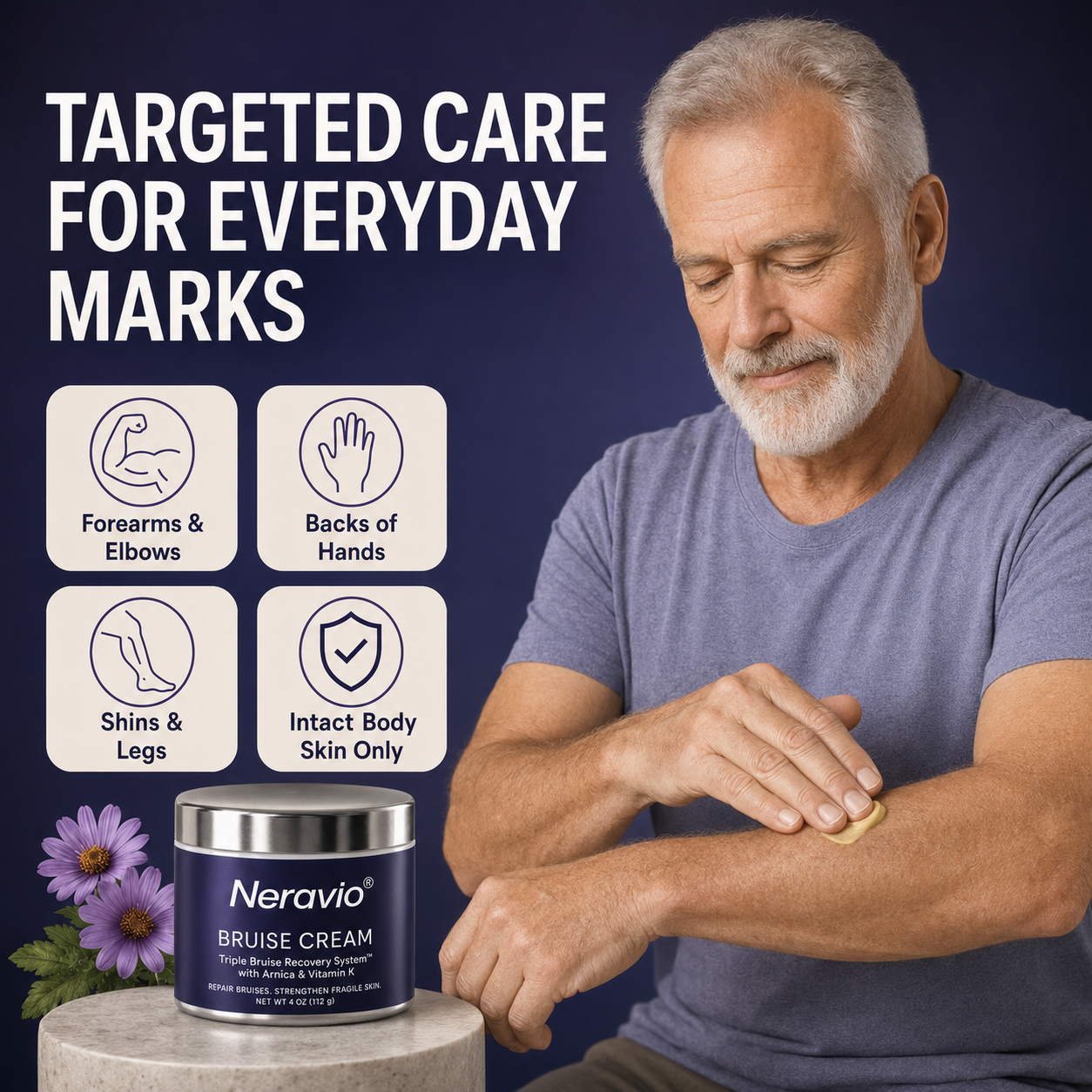 Neravio® Bruise Repair & Skin-Strengthening Cream