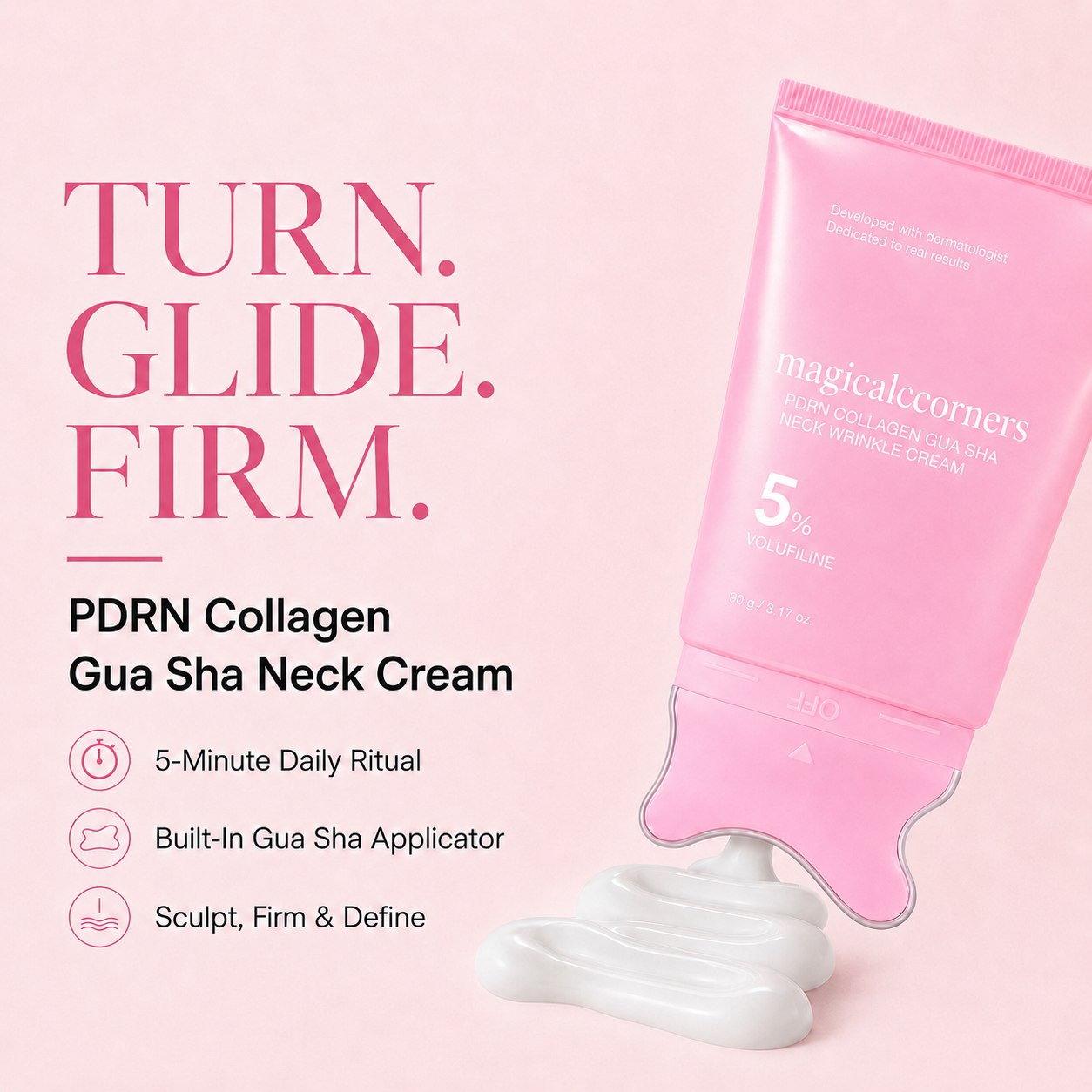 PDRN Collagen Gua Sha Neck Wrinkle Cream
