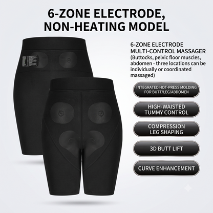 Neravio 3-Zone EMS Toning Shorts: Targeted Abdomen, Glutes & Pelvic Floor Support