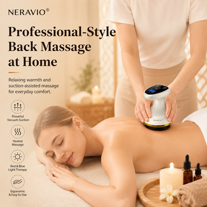 NERAVIO® Sculpt Pro Electric Cupping Massager – Firmer, More Toned Skin