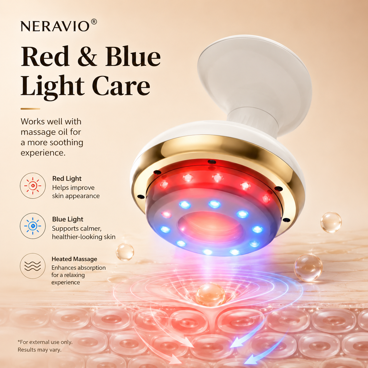 NERAVIO® Sculpt Pro Electric Cupping Massager – Firmer, More Toned Skin