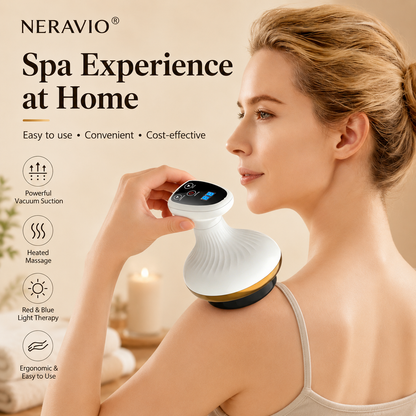 NERAVIO® Sculpt Pro Electric Cupping Massager – Firmer, More Toned Skin