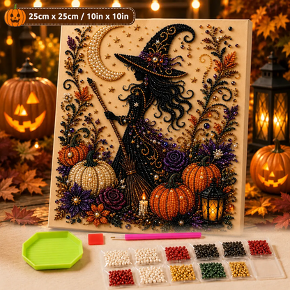 Neravio® Spooky Pearl Art DIY Kit – Halloween 3D Craft & Décor