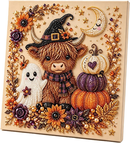 Neravio® Spooky Pearl Art DIY Kit – Halloween 3D Craft & Décor