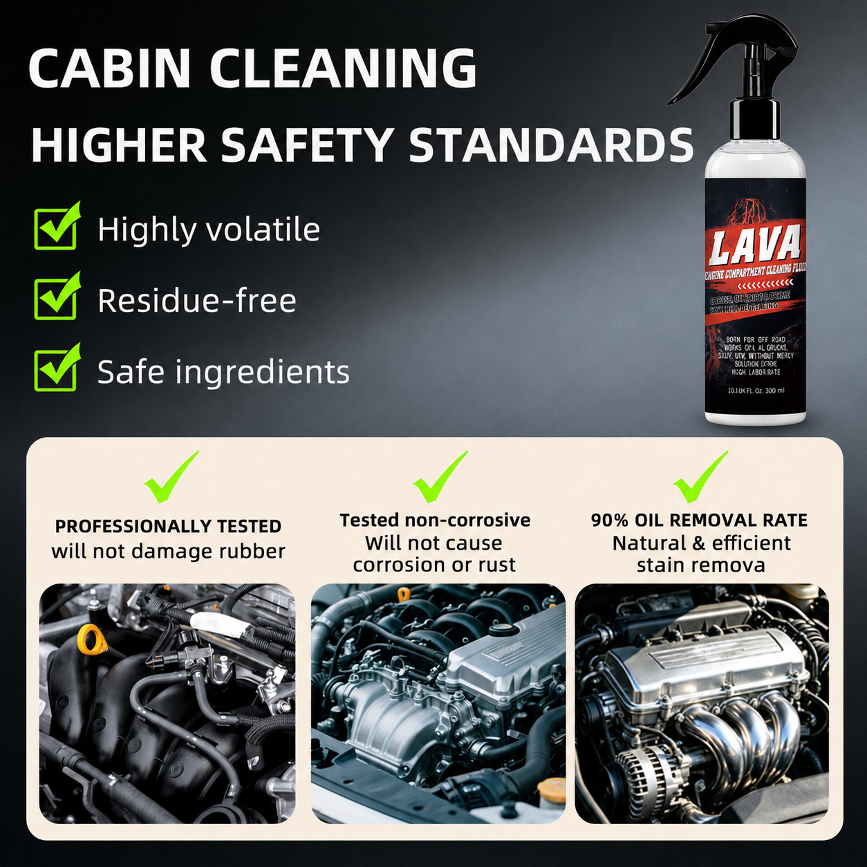 💥Limited-Time 55% OFF🚗Car External Engine Cleaner – Spray, Clean & Protect