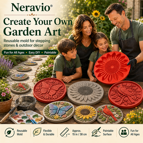 💥 Last-Day Sale - Garden Art Stepping Stone Mold💥