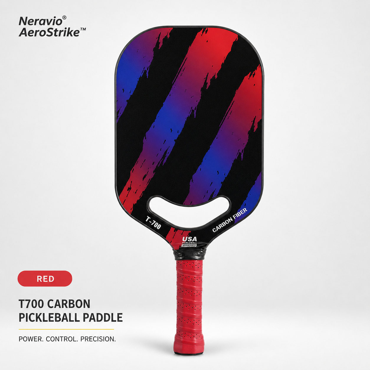 Neravio AeroStrike™ 16MM T700 Carbon Pickleball Paddle