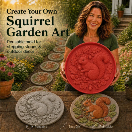 💥 Last-Day Sale - Garden Art Stepping Stone Mold💥