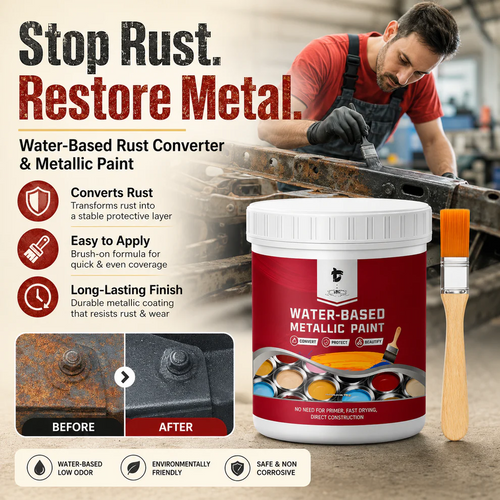 Neravio™ Water-Based Rust Converter & Metal Restorer