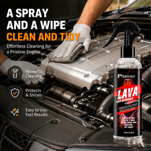 💥Limited-Time 55% OFF🚗Car External Engine Cleaner – Spray, Clean & Protect