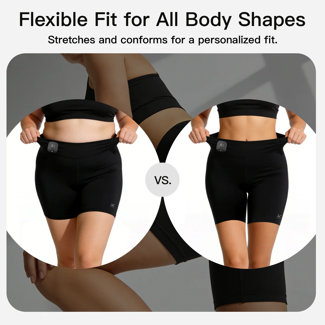 Neravio 3-Zone EMS Toning Shorts: Targeted Abdomen, Glutes & Pelvic Floor Support