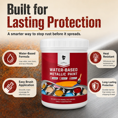 Neravio™ Water-Based Rust Converter & Metal Restorer