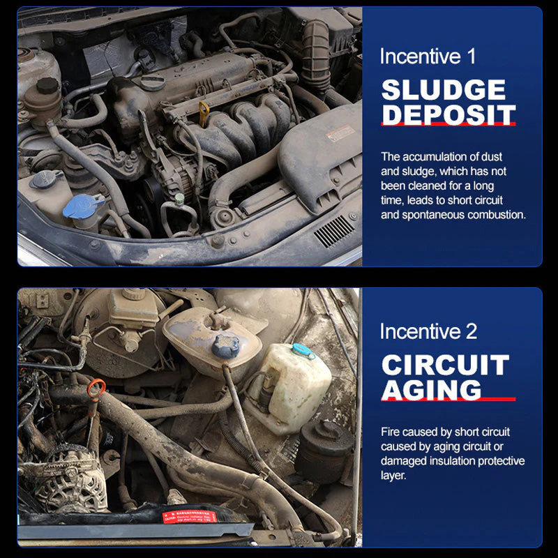💥Limited-Time 55% OFF🚗Car External Engine Cleaner – Spray, Clean & Protect