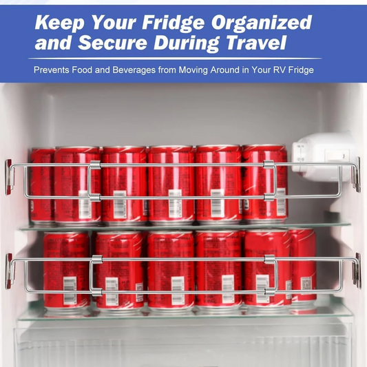 Neravio™ Secure Bars – Adjustable Stainless Steel Rods for Organizing