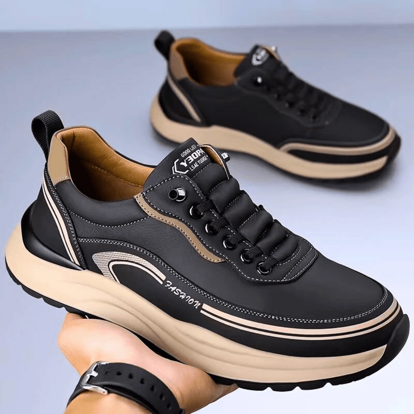 Men’s Comfort Orthopedic Shoes with Pain Relief Support