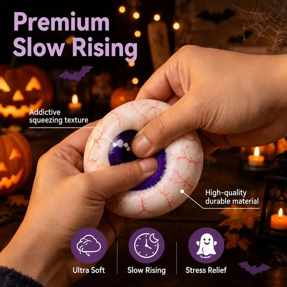 🎃👻 Last Day 55% OFF – Adorable Halloween Ghost Squishies You Can't Put Down! 🖐️