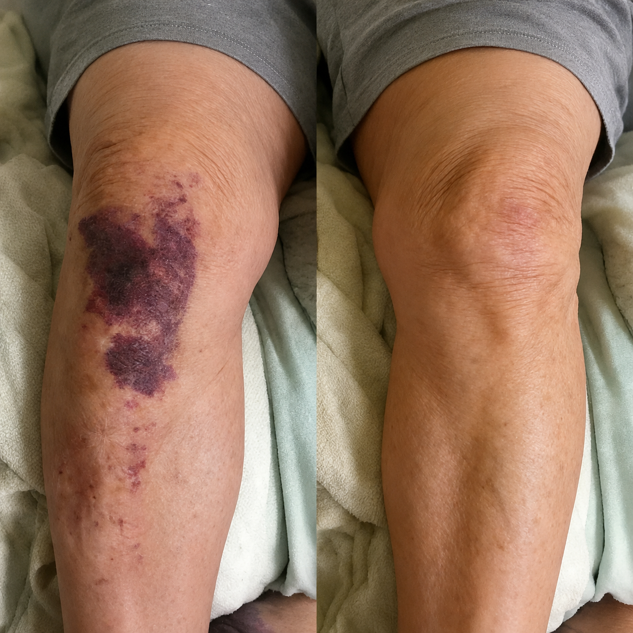 After treatment result