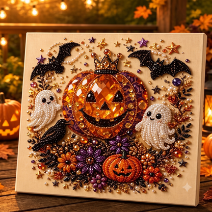 Neravio® Spooky Pearl Art DIY Kit – Halloween 3D Craft & Décor